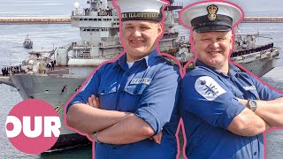 Meet The Crew On Board An Aircraft Carrier  Warship E1  Our Stories [upl. by Savill]