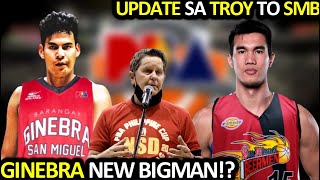 PBA UPDATES I GRABE GINEBRA BAGONG BIGMAN I TROY ROSARIO SA SMB [upl. by Lynnell]