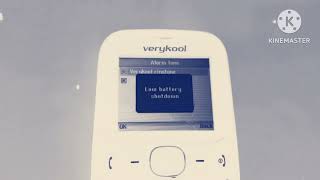 Verykool phone the meets 22 low battery shutdoun in G major 5 [upl. by Eentirb163]