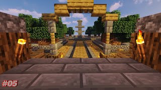 Serie SkyBlock Episodio 5 construyendo detalles [upl. by Sanborn]