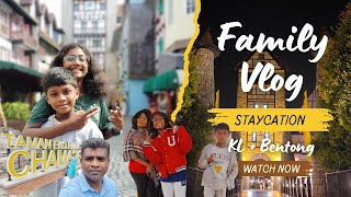 4K தமிழ் TravelVlog I 1st Unique French Village in Malaysia colmartropicale familyvlog staycation [upl. by Ydnew]