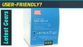 MEAN WELL NDR48024 The Ultimate DIN Rail Power Supply for Industrial Control [upl. by Madra600]