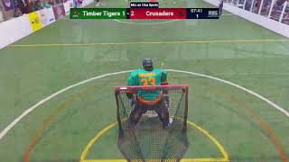 Montana Lacrosse League Timber Tigers vs Crusaders [upl. by Nnahs]