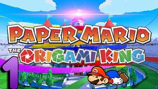 Chell Hijacks  Paper Mario The Origami King [upl. by Drhcir]