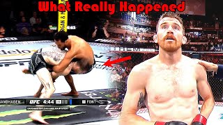 DOMINATION What Really Happened Cory Sandhagen vs Rob Font [upl. by Madelyn]