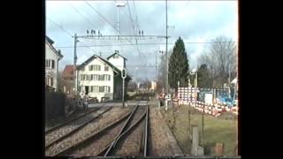 Führerstandsfahrt mit der S2 Wetzikon  Effretikon  Flughafen  Wipkingen  Zürich HB [upl. by Johnston]