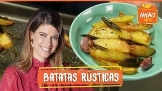 Batatas rústicas  Rita Lobo  Cozinha Prática [upl. by Ydasahc]