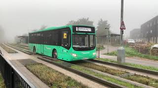 Cambridgeshire Guided Busway Observations [upl. by Shig]