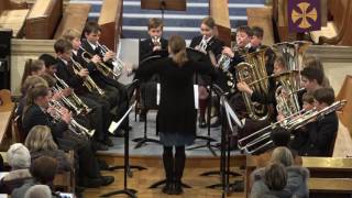 Bromsgrove Prep Brass Informal Concert 2017  Prep Brass Band perform the Blackadder Theme [upl. by Touber769]