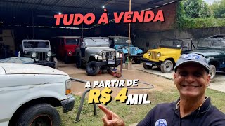 PREÇOS NA TELA JEEPS RURAL F 75 OPALA vendadecarro carrosantigos carrosavenda [upl. by Esirec]