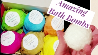 Anjou Bath Bombs Test and review [upl. by Reich]