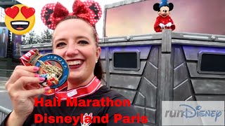 Half Marathon Disneyland Paris  September 2018  Villains  RunDisney [upl. by Siana]