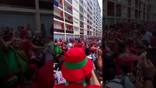 Lhymne national marocain en direction du stade pour le MarocArgentine Diiiiima Maghrib ✨🇲🇦 [upl. by Jeaz]