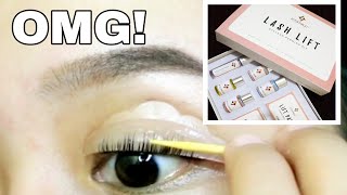 ICONSIGN LASH LIFT UPGRADED VERSION  DIY Lash Lift Tutorial [upl. by Wehner]