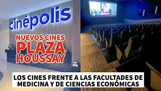 Nuevo cine Cinépolis Plaza Houssay junto a las facultades [upl. by Aicilaanna785]