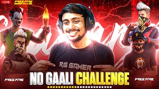 NO GALI CHALLENGE DAY 12 😲 ANGRY YOUTUBER TOP 1 😎👽 nonstopgaming freefirelive rai ⭐ rggamer [upl. by Morrill]