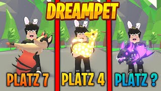 Meine TOP 10 DREAMPETS in Adopt Me  RobloxDeutsch [upl. by Iinden]