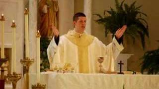 Fr Daniel Schomakers First Mass [upl. by Innek]