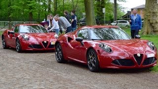 Best off Alfa Romeo 4C  LOUD SOUNDS [upl. by Barger]