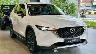 2024 Mazda CX5 White Color  Japan SUV 5 Seats  Exterior And Interior Walkaround [upl. by Jan389]