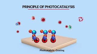 How Photocatalysis works with TiO2 [upl. by Eeniffar]