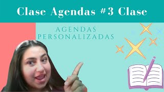 🥰 CLASE 3 agendas personalizadas 2020 🌹💖 [upl. by Strage]