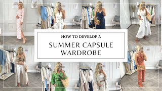 How to Develop a Summer Capsule Wardrobe For All Body Shapes [upl. by Waterman]