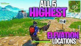 All 5 Highest Elevation Locations  Visit The Five Highest Elevations On The Island [upl. by Anirol]