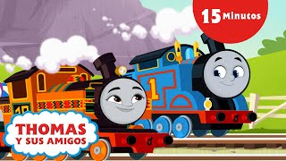 Perdidos y encontrados  Trenes A Todo Vapor Thomas y Sus Amigos Mejores momentos [upl. by Ile]