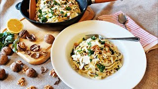 Pasta mit Walnüssen Salbei und Zitrone nach Yotam Ottolenghi Rezept Ein echtes Geschmackserlebnis [upl. by Budworth]