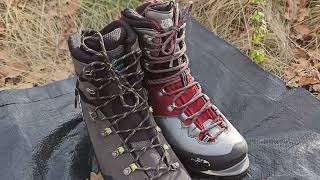 Scarpa Manta Tech GTX vs TNF S6K Glacier [upl. by Yawnoc]