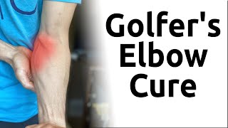 How I Used A Massage Gun To Cure Golfers Elbow [upl. by Yort]