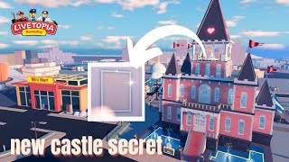 NEW PINK CASTLE SECRET IN LIVETOPIA  UPDATE 141  Livetopia Roleplay Roblox [upl. by Drofiar448]