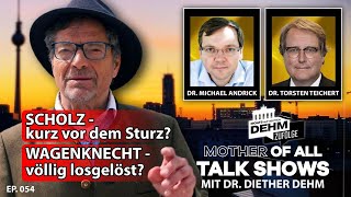 Scholz  kurz vor dem Sturz Wagenknecht  völlig losgelöst [upl. by Arde]