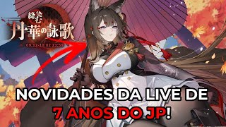 AMAGI CV NOVIDADES DA LIVE DO JP [upl. by Olvan]