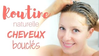 Routine cheveux bouclés  minimaliste amp naturelle  DIY [upl. by Mozza]