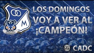 LOS DOMINGOS VOY A VER AL CAMPEÓN  MILLONARIOS FC [upl. by Sergias]