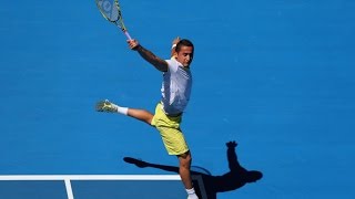 Nicolás Almagro  70 perfect backhand winners HD [upl. by Ahsikahs]