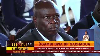 ÛGAMBI BWA DP GACHAGUA [upl. by Skiest]