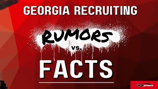 Georgia Recruiting Rumors vs FACTS Transfer Portal edition [upl. by Lledroc863]