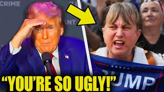 Trump Calls Own Supporter UGLY In SHOCKING Moment [upl. by Trenna]