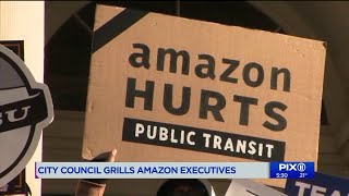 City Council grills Amazon Executives [upl. by Rudolf]