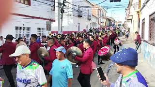 CARNAVAL SUCRE  CONFRATERNIDAD LOS CHINOS 2024 🔵⚪ JUNTO PENDEKS BAND 🥁☠️🎺 [upl. by Reese]