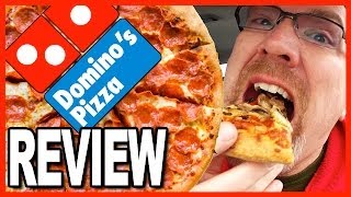 Dominos Pizza Review quotWhats Kens favourite 2 toppingsquot ALL comments are in the video [upl. by Honniball]