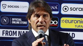 Conte in conferenza stampa 🎙️ Presentazione ufficiale SSC Napoli 🔴 VIDEO INTEGRALE [upl. by Cj]