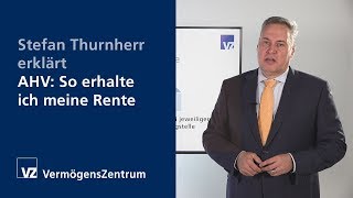 Stefan Thurnherr erklärt So erhalte ich meine Rente [upl. by Yelyr]