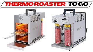 Thermo Roaster TO GO OberhitzeGasgrill im TestVergleich 2024 🥇Mobilder SteakGrill fürs Camping [upl. by Ecirtnahc934]