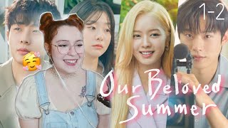 BEST KDRAMA RIGHT NOW ❤️  Our Beloved Summer 그 해 우리는 EPS 12 Reaction [upl. by Ahsieyn]