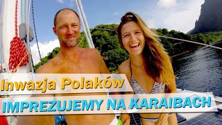 Inwazja Polaków na Karaibach  Wielka IMPREZA na plaży [upl. by Hannad]