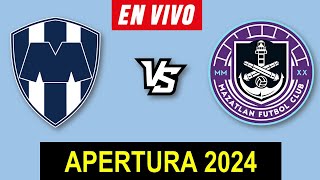 MONTERREY VS MAZATLAN EN VIVO 🔴 APERTURA 2024 JORNADA 9 LIGA MX ▶️ HORARIO Y DONDE VER EN VIVO [upl. by Bastien]